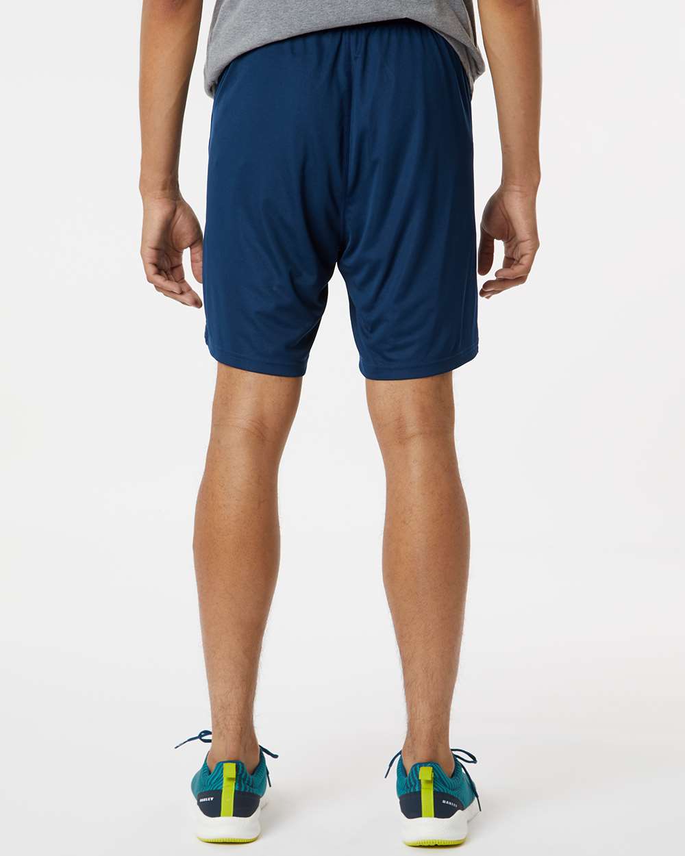 Unisex Team Issue Hydrolix 7" Shorts with Drawcord - OnModelBack - B14787163 - Team Navy