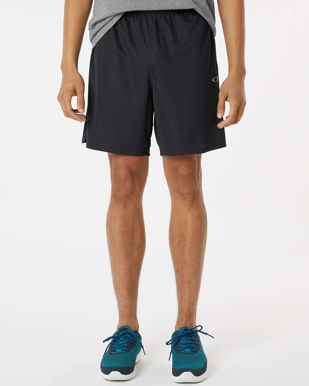 Unisex Team Issue Hydrolix 7" Shorts with Drawcord - OnModelFront - B14787003 - Blackout