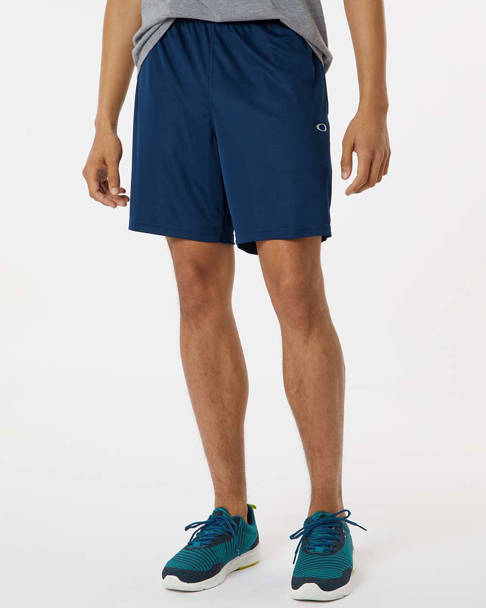 Unisex Team Issue Hydrolix 7" Shorts with Drawcord - OnModelFront - B14787163 - Team Navy