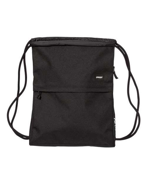 13L Street Satchel Drawstring Bag - Front - B07587500 - Blackout