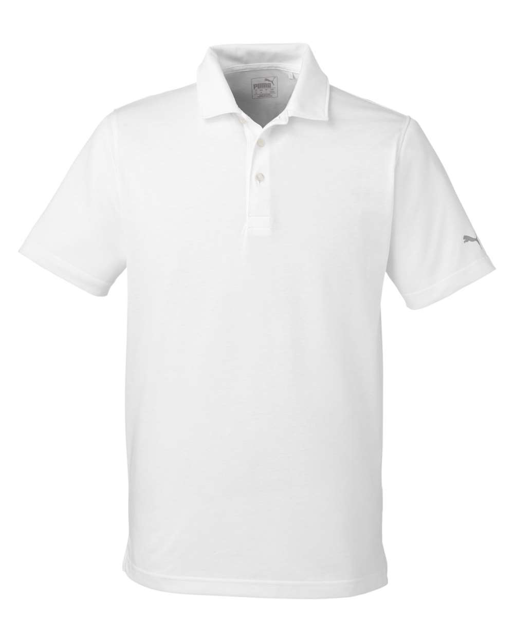 Men's Fusion Polo - Front - B17846003 - Bright White