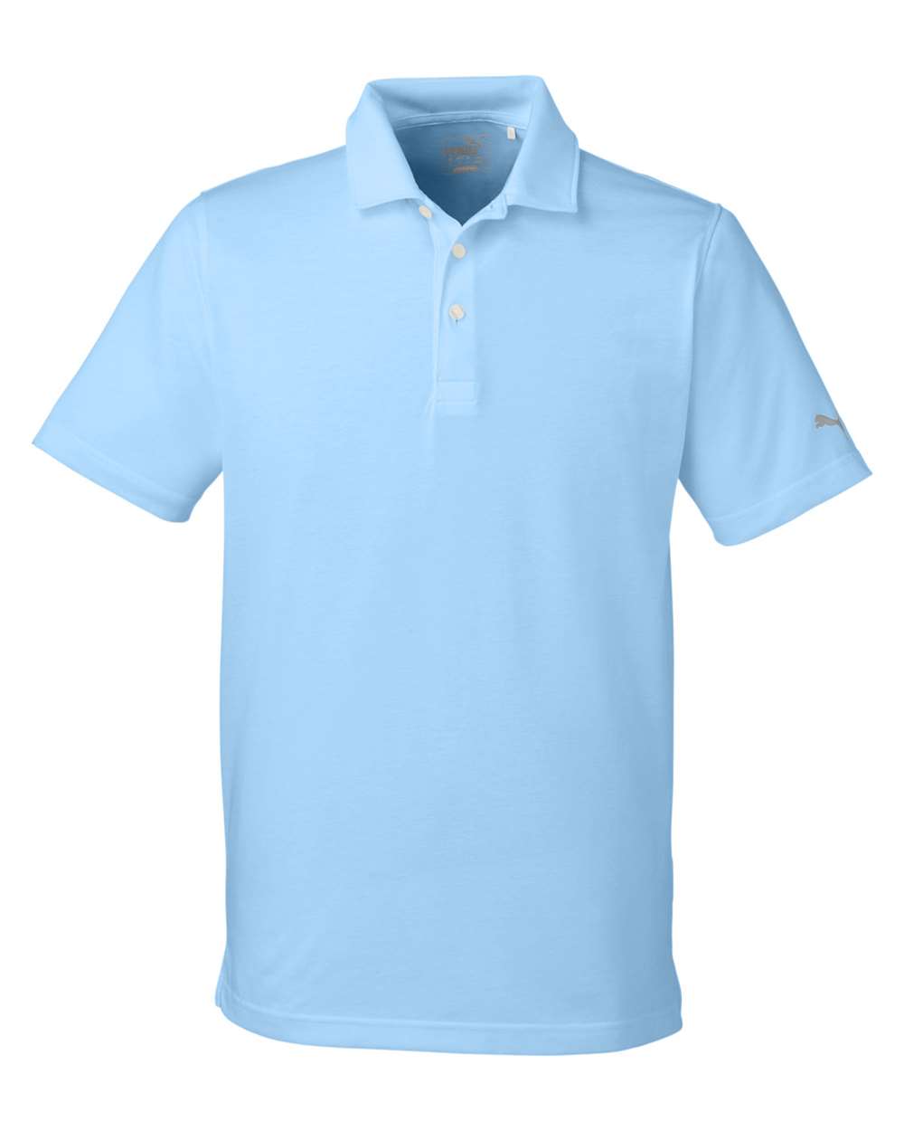 Men's Fusion Polo - Front - B17846253 - Blue Bell