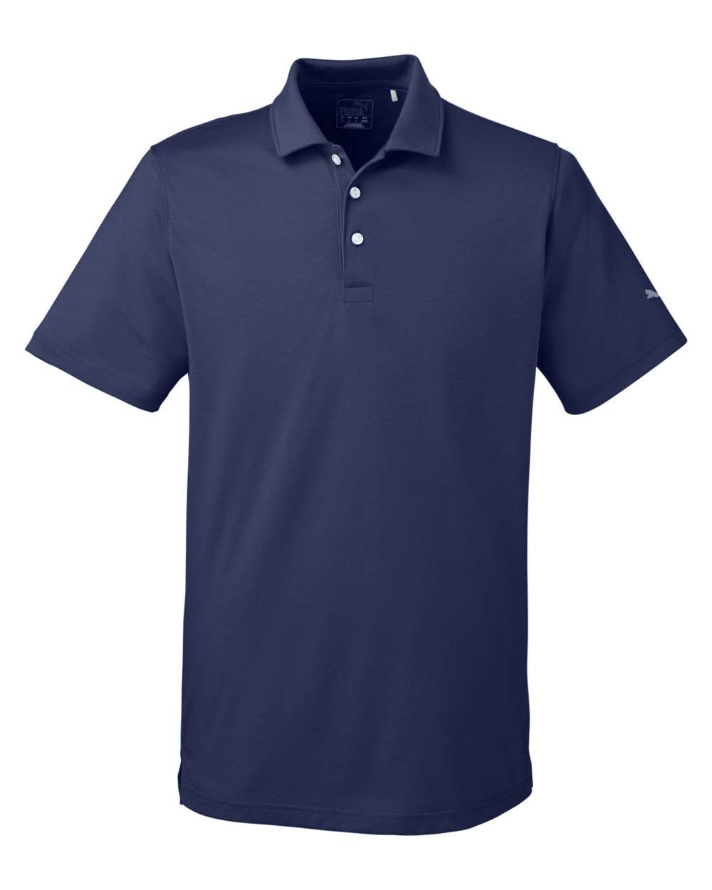 Men's Fusion Polo - Front - B17846593 - Peacoat