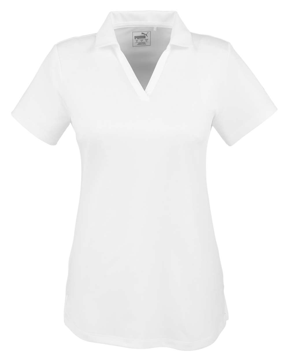 Women's Icon Golf Polo - Front - B17346002 - Bright White