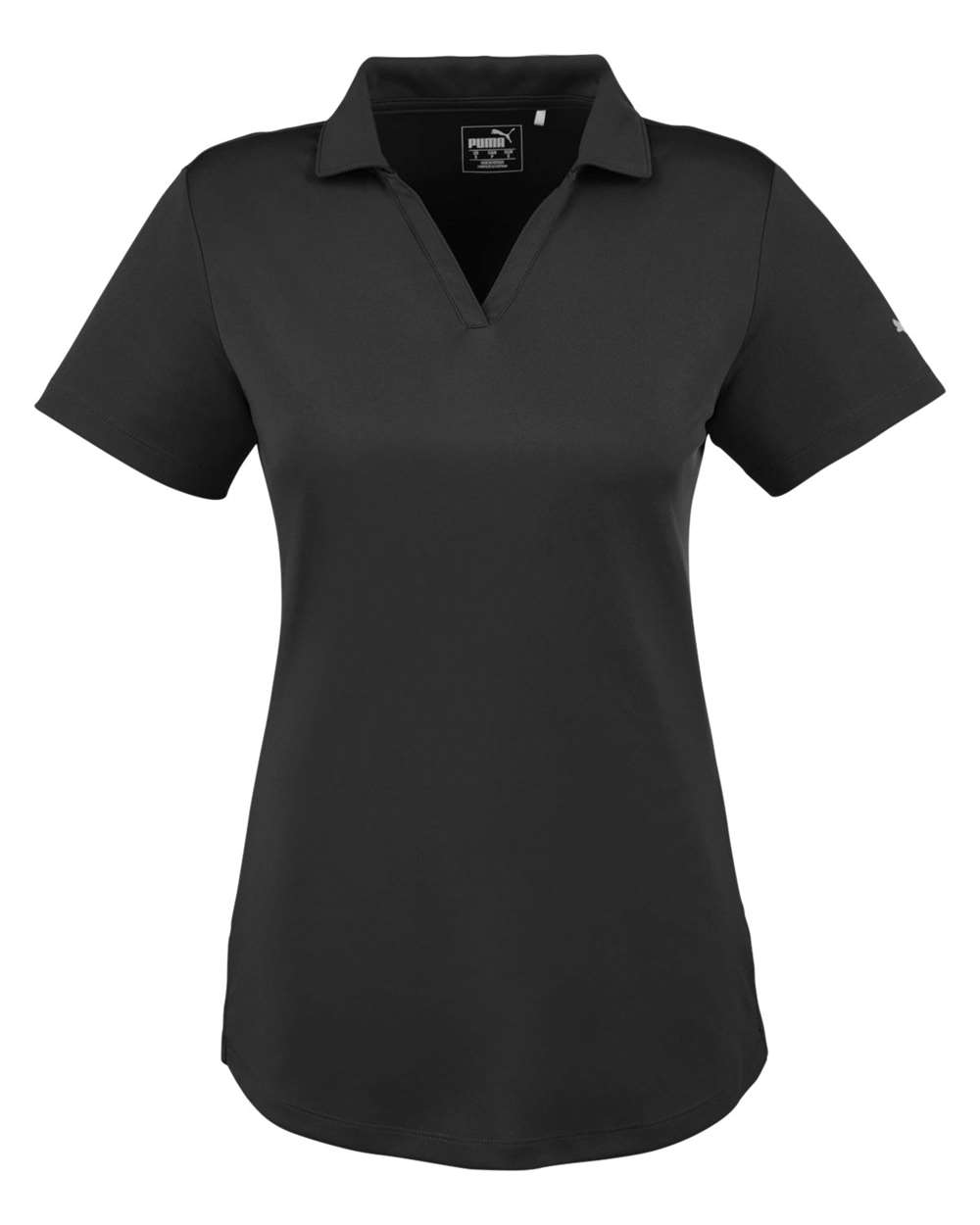 Women's Icon Golf Polo - Front - B17346502 - Puma Black