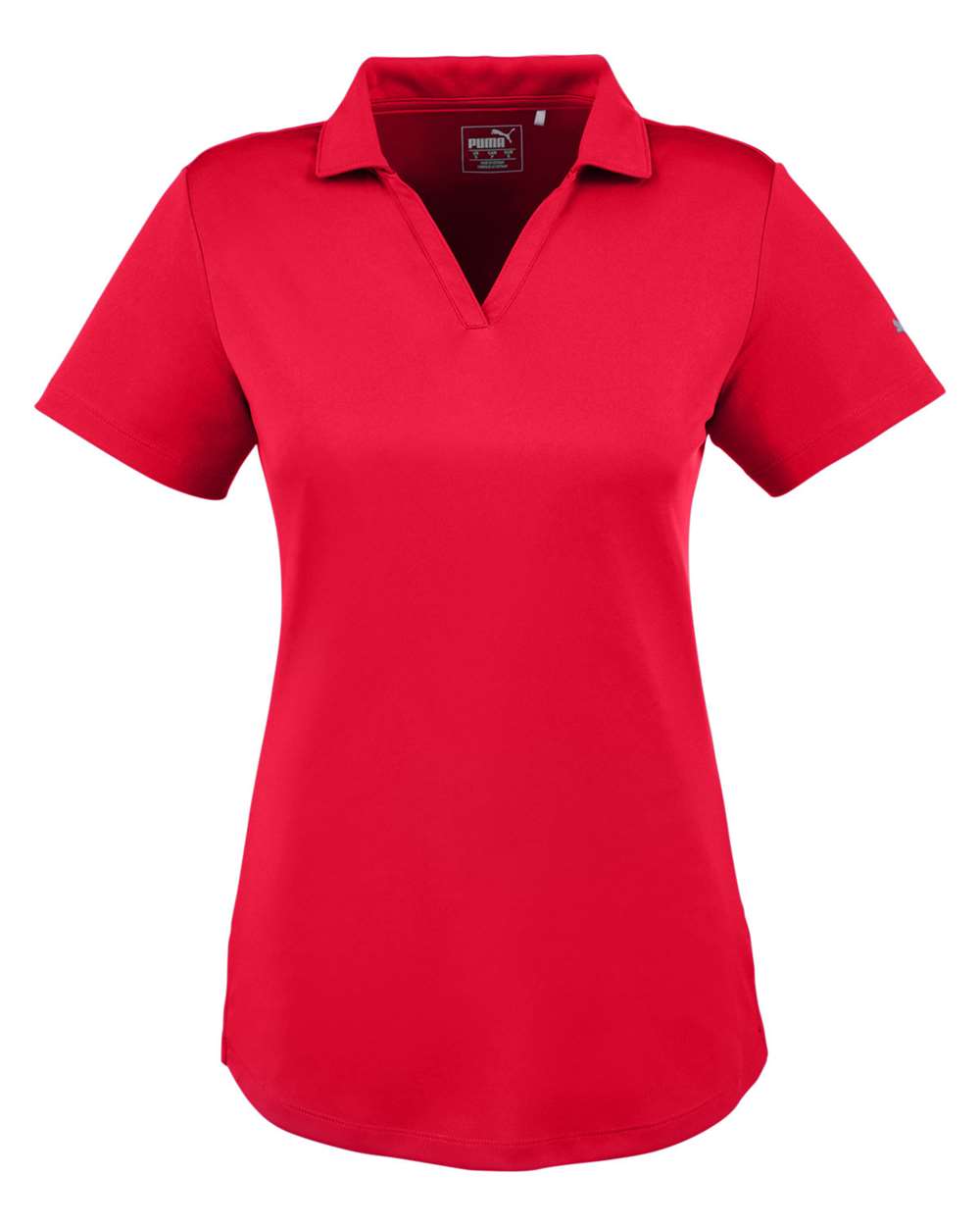 Women's Icon Golf Polo - Front - B17346702 - High Risk Red