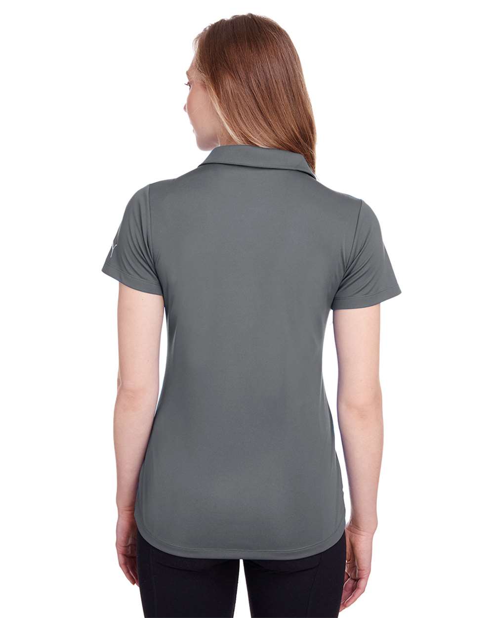 Women's Icon Golf Polo - OnModelBack - B17346092 - Quiet Shade