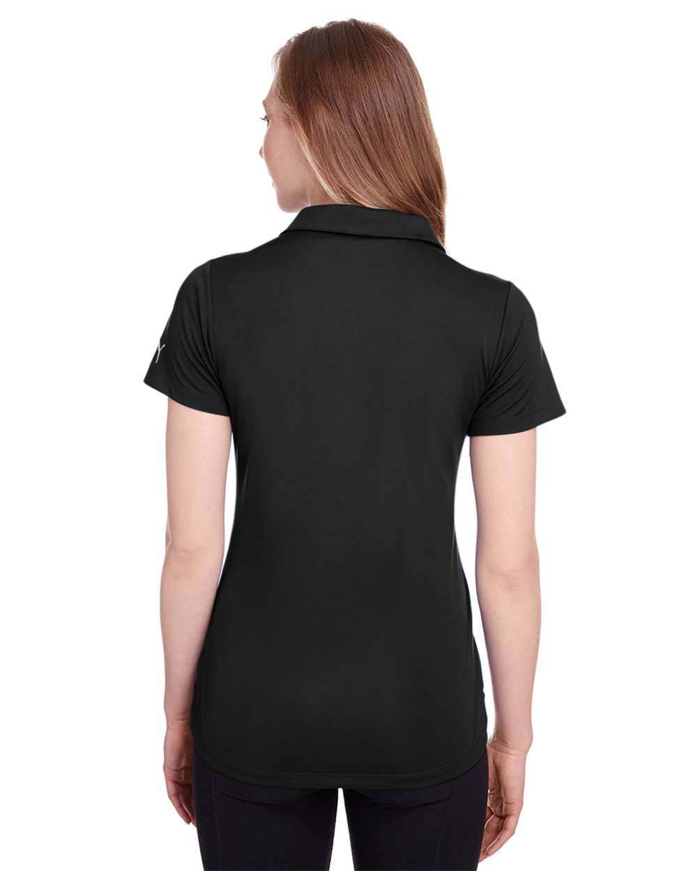 Women's Icon Golf Polo - OnModelBack - B17346502 - Puma Black