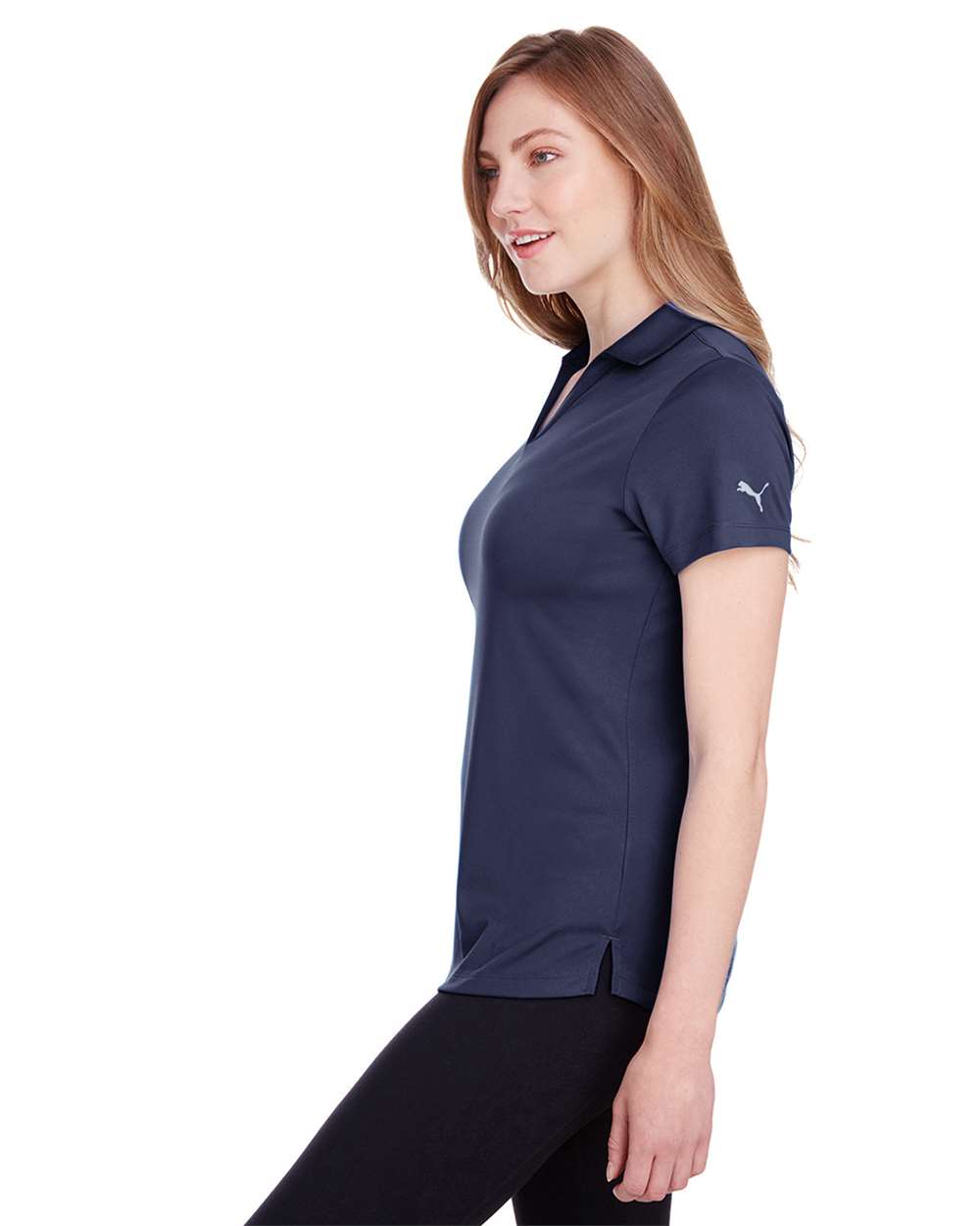 Women's Icon Golf Polo - OnModelSide - B17346592 - Peacoat
