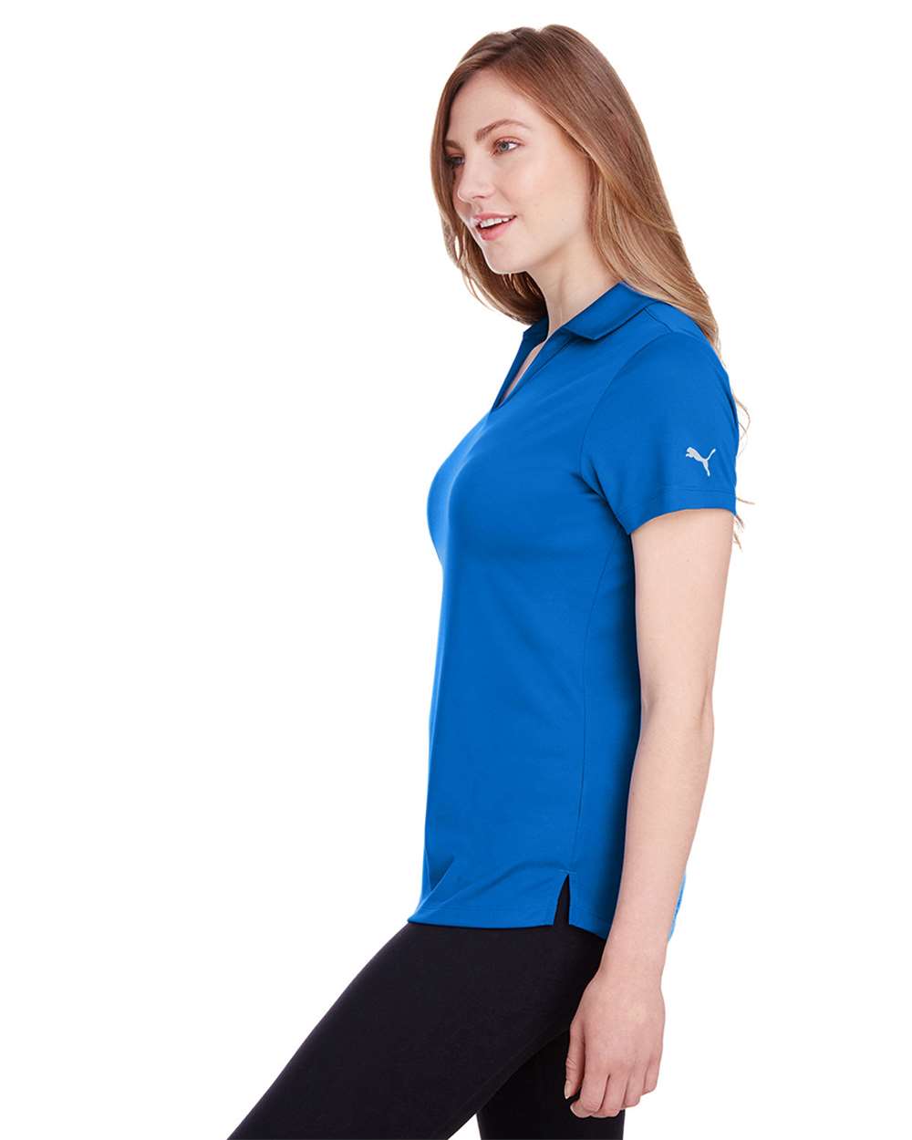 Women's Icon Golf Polo - OnModelSide - B17346752 - Lapis Blue