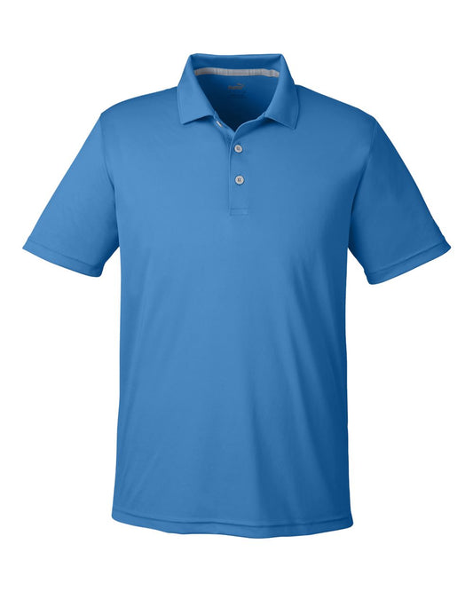 Men's Gamer Golf Polo - Front - B18346753 - Bright Cobalt