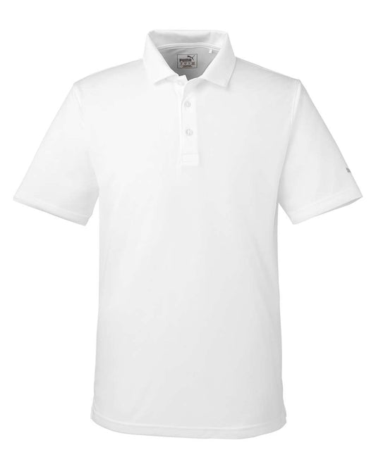 Men's Icon Golf Polo - Front - B17246004 - Bright White