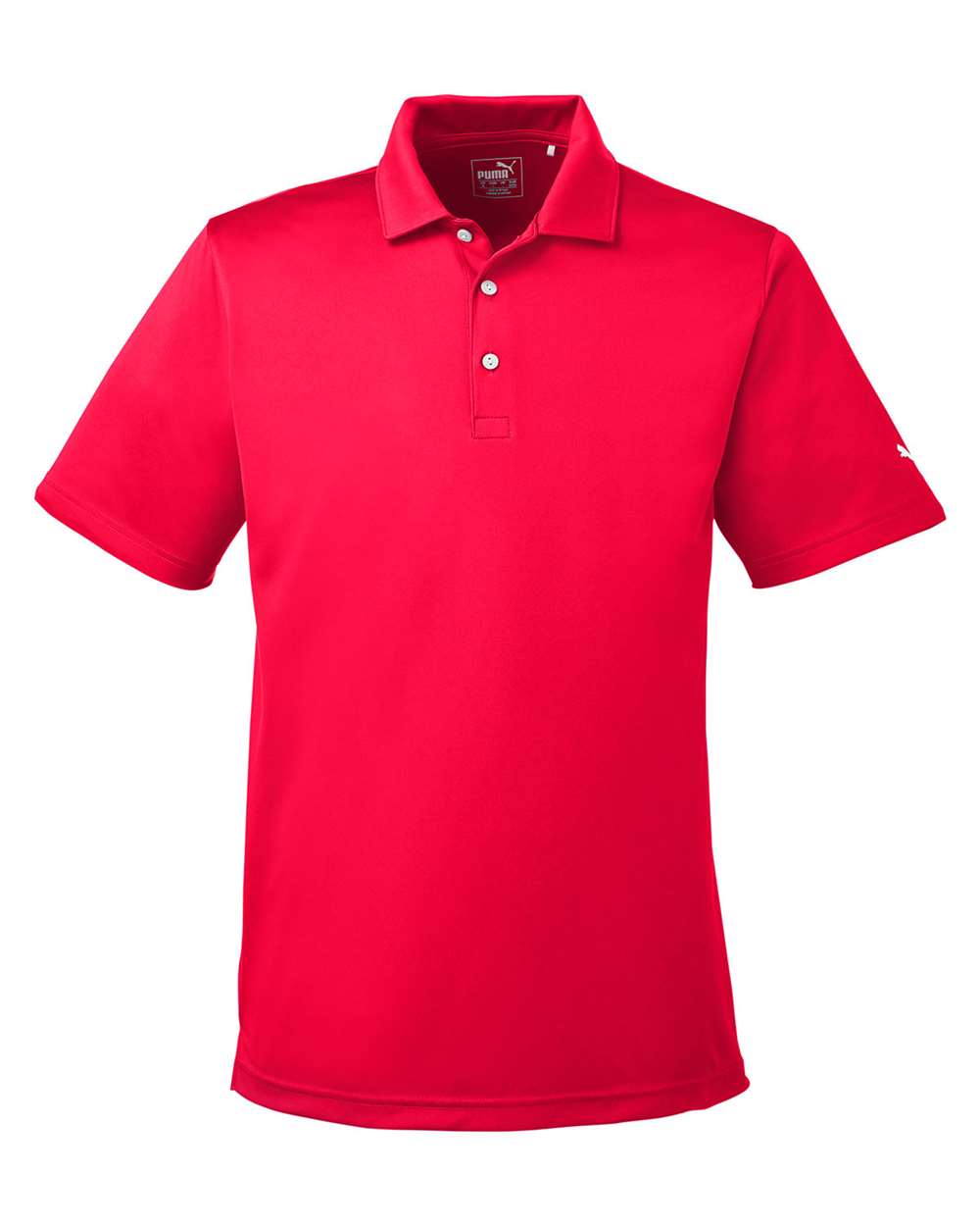 Men's Icon Golf Polo - Front - B17246703 - High Risk Red