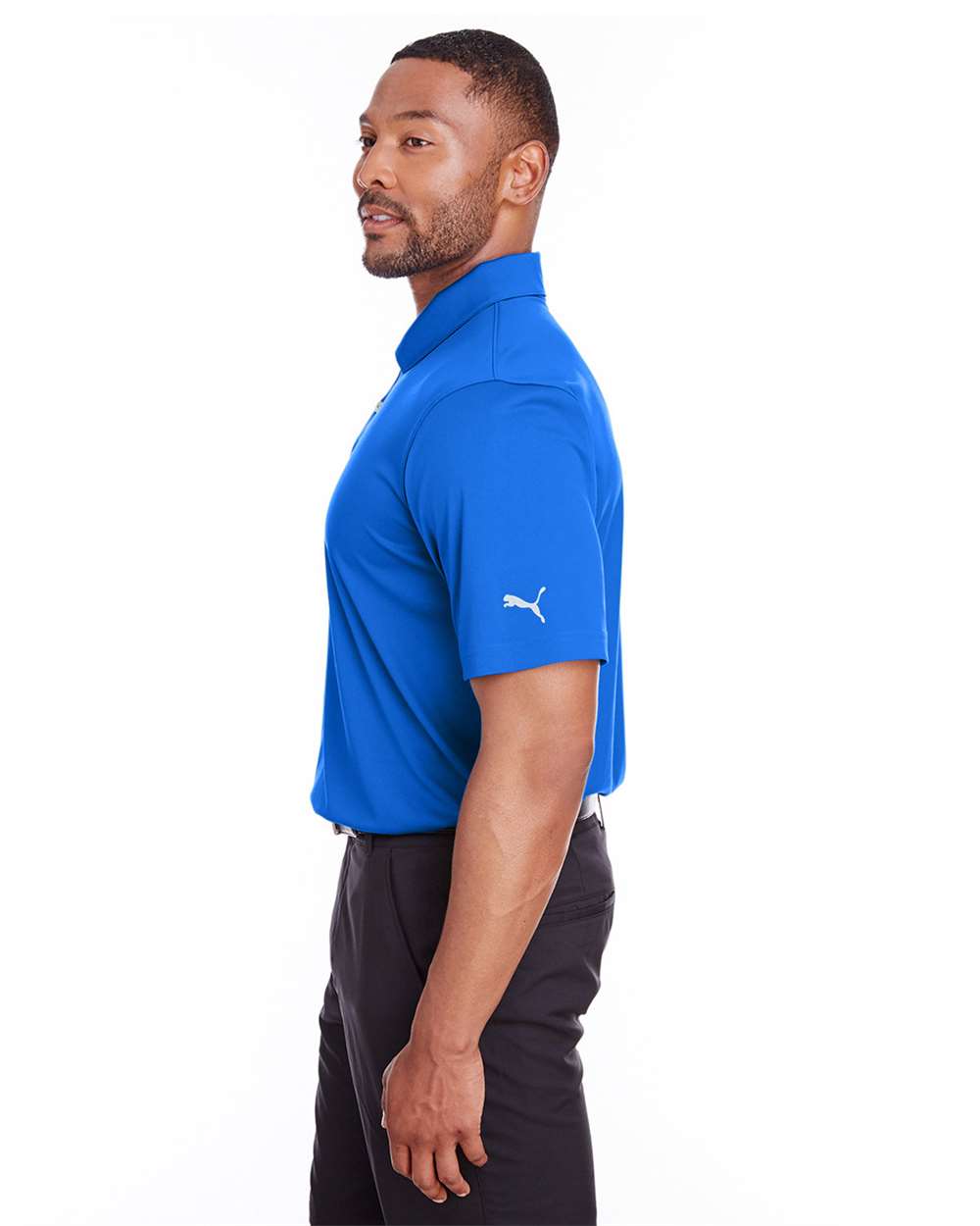 Men's Icon Golf Polo - OnModelSide - B17246753 - Lapis Blue