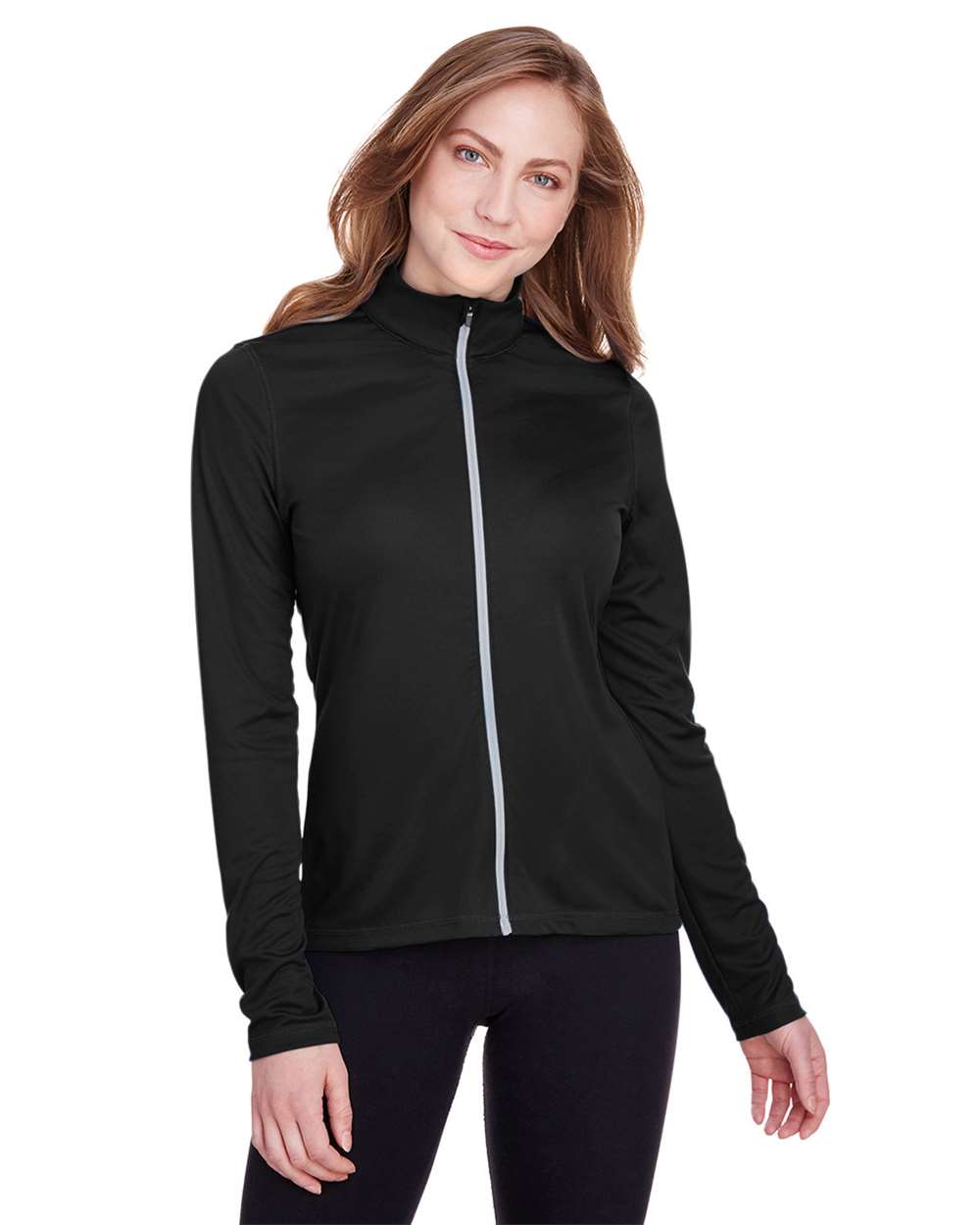 Women's Icon Full-Zip - OnModelFront - B17646502 - Puma Black