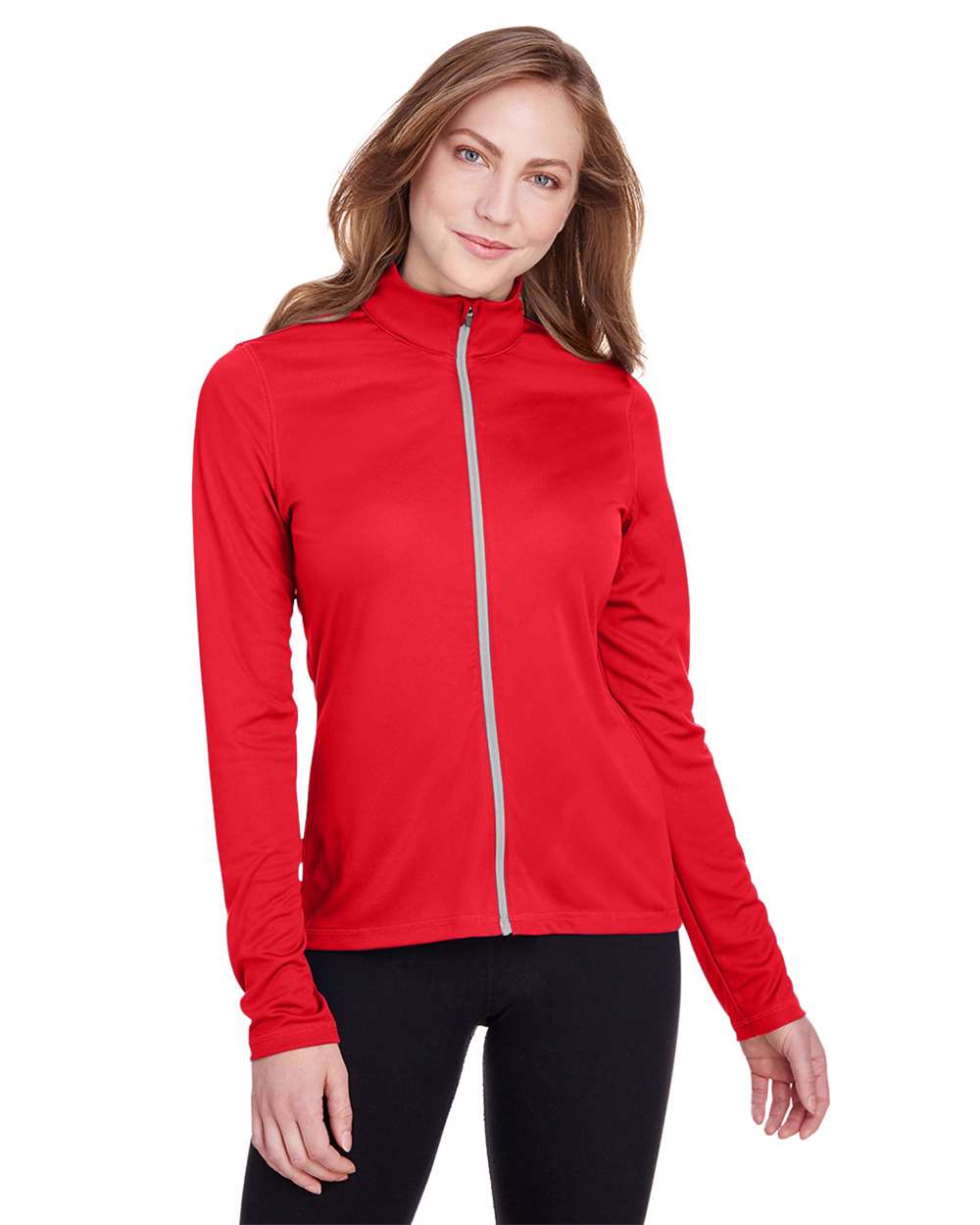 Women's Icon Full-Zip - OnModelFront - B17646702 - High Risk Red
