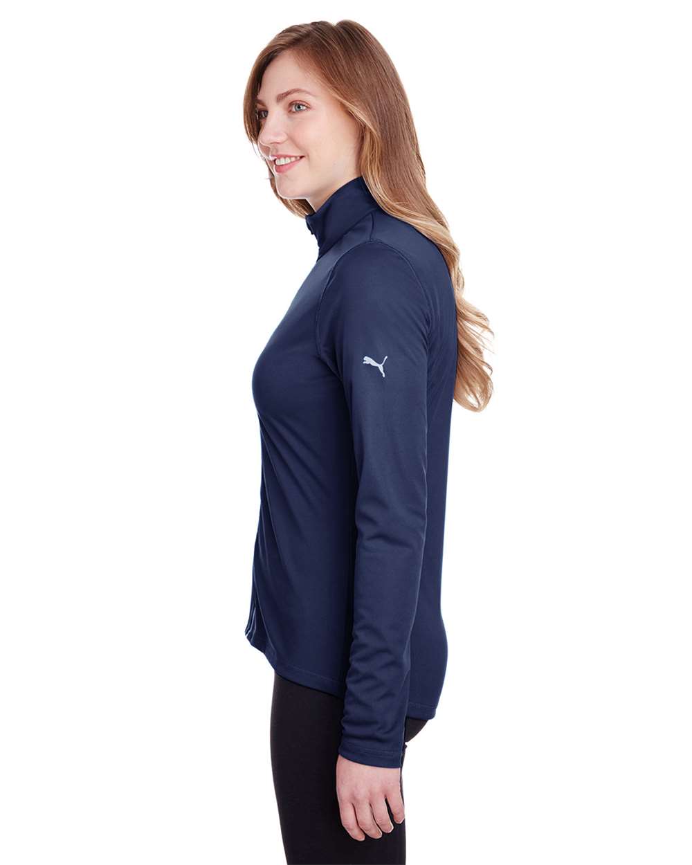 Women's Icon Full-Zip - OnModelSide - B17646592 - Peacoat