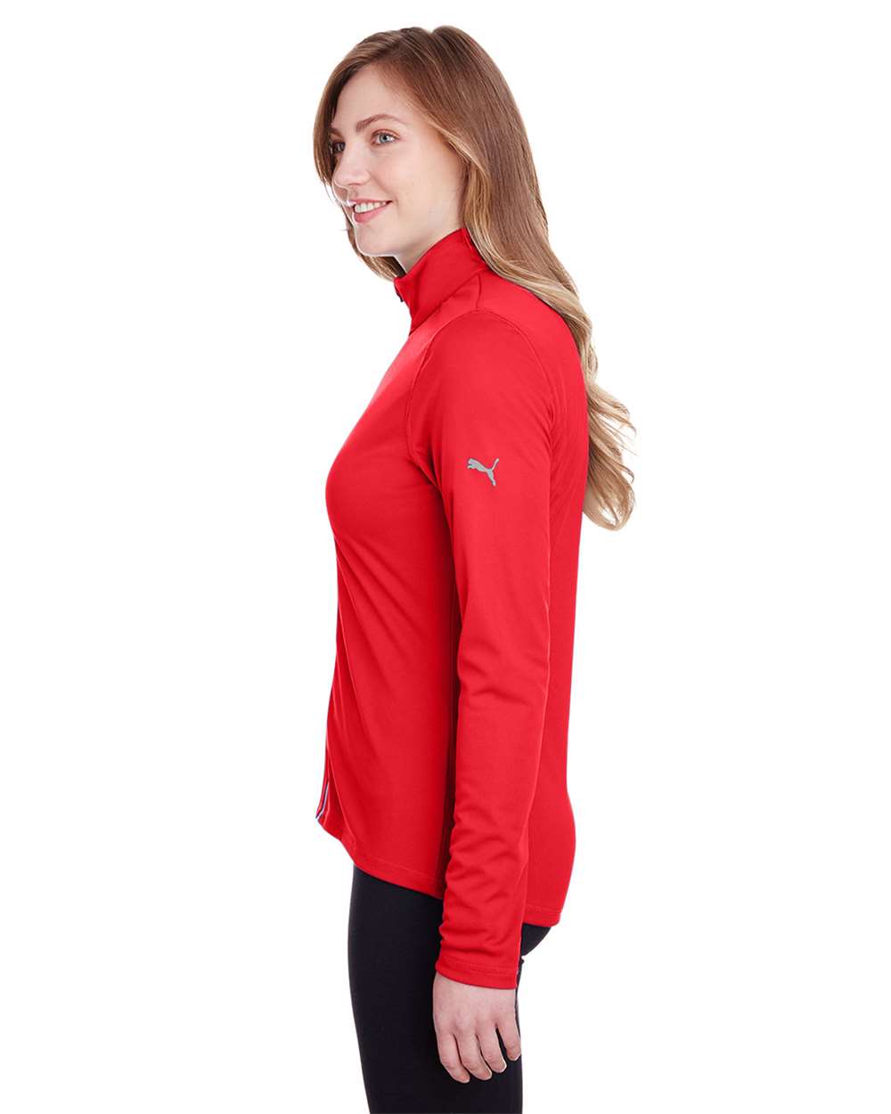 Women's Icon Full-Zip - OnModelSide - B17646702 - High Risk Red
