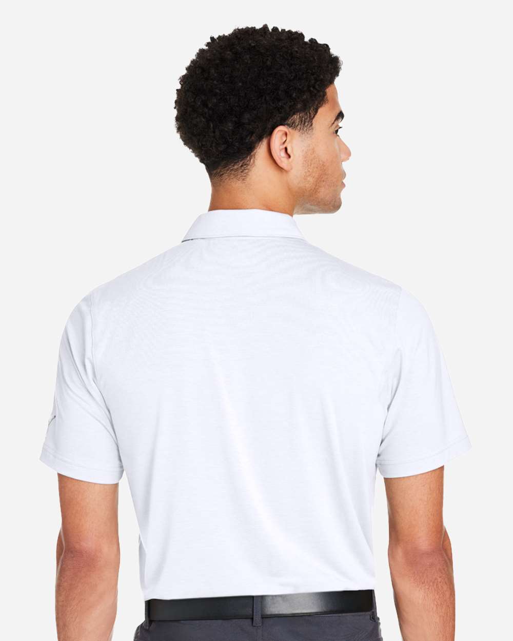 Men's Bandon Polo - OnModelBack - B20646003 - Bright White