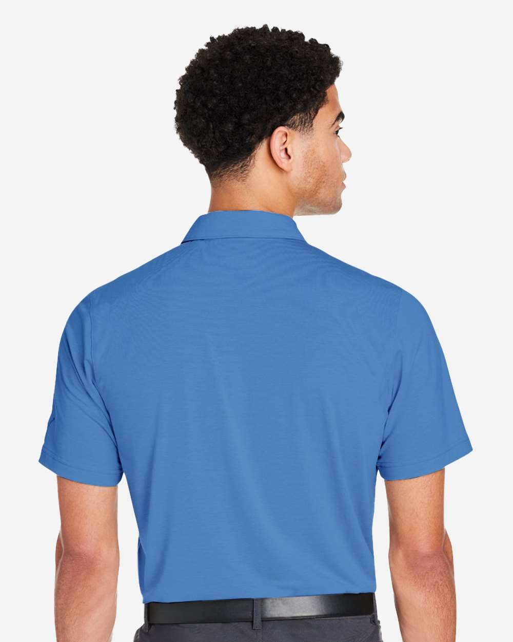 Men's Bandon Polo - OnModelBack - B20646103 - Lake Blue