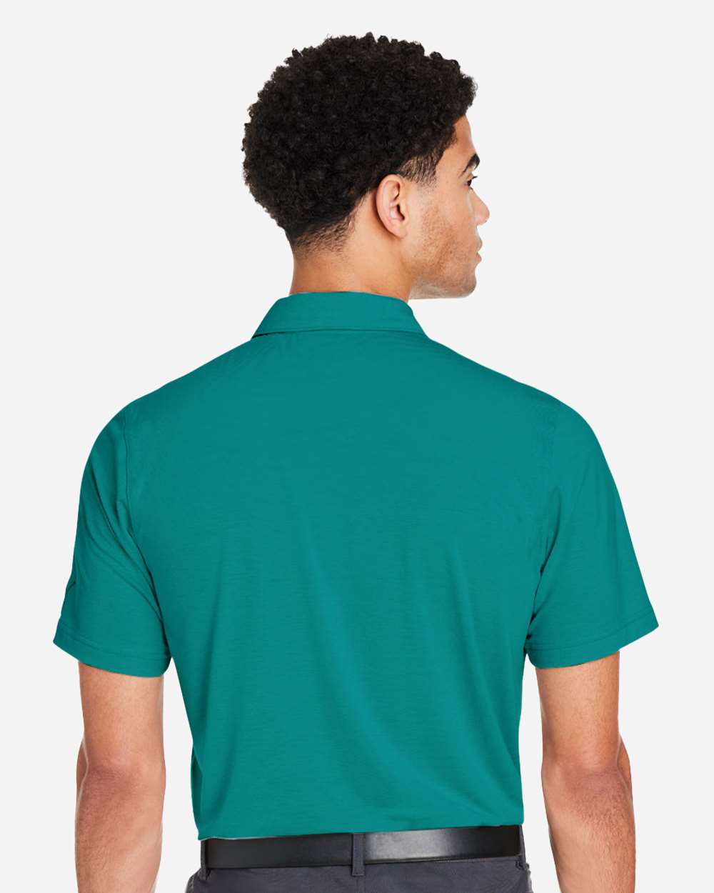 Men's Bandon Polo - OnModelBack - B20646543 - Green Lagoon