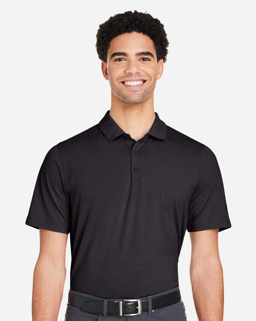 Men's Bandon Polo - OnModelFront - B20646503 - Puma Black