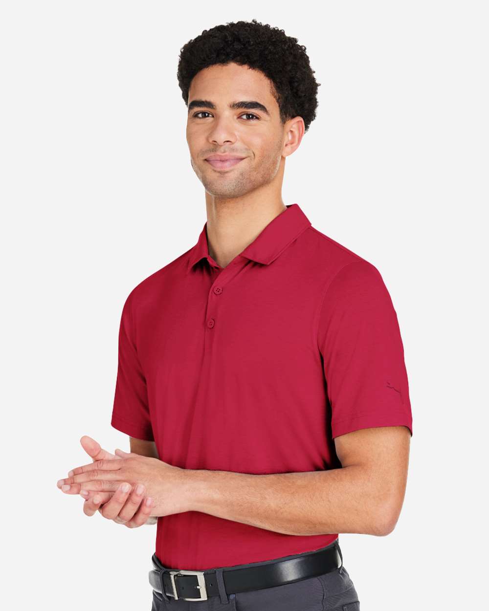 Men's Bandon Polo - OnModelSide - B20646253 - Ski Patrol