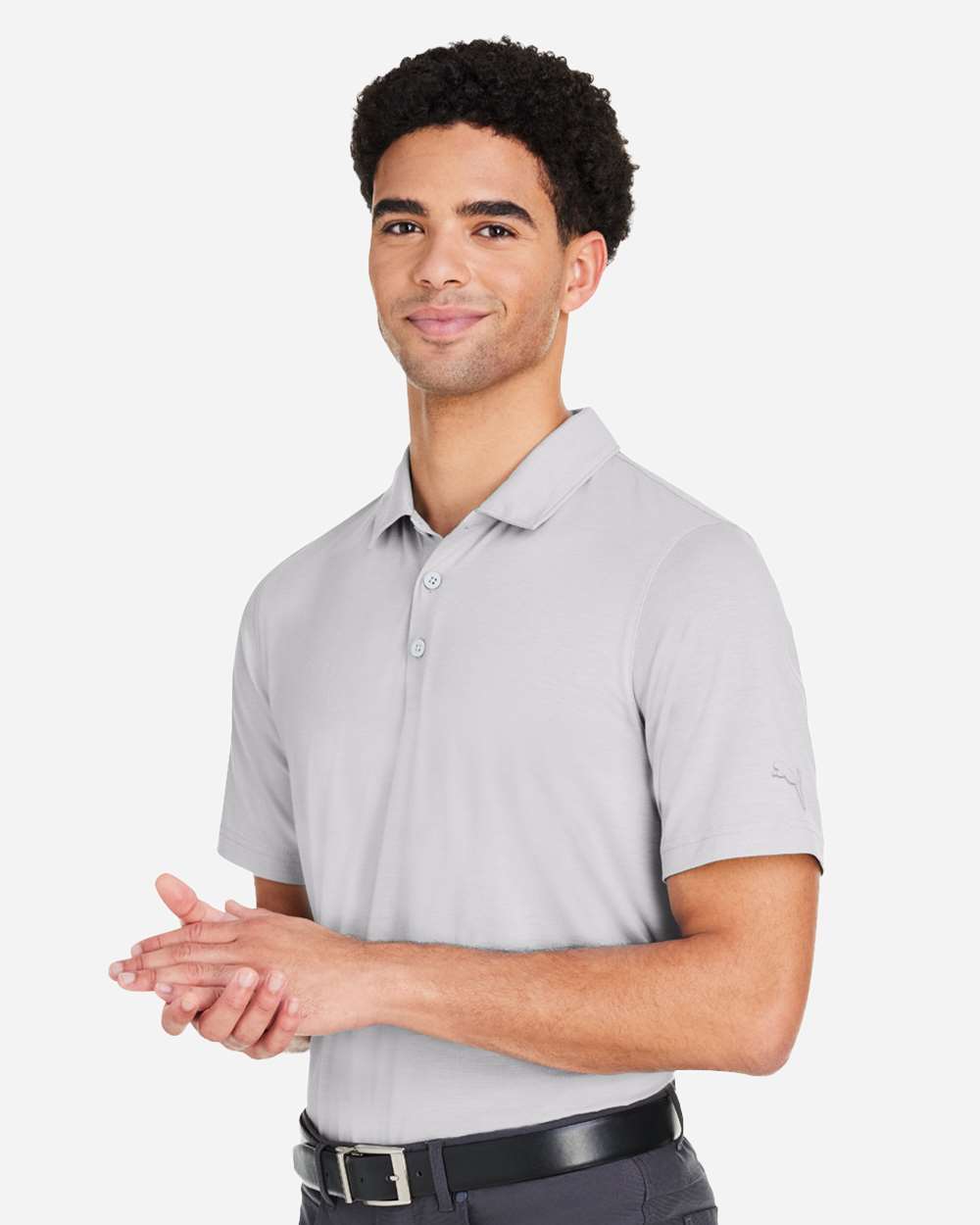 Men's Bandon Polo - OnModelSide - B20646653 - High Rise