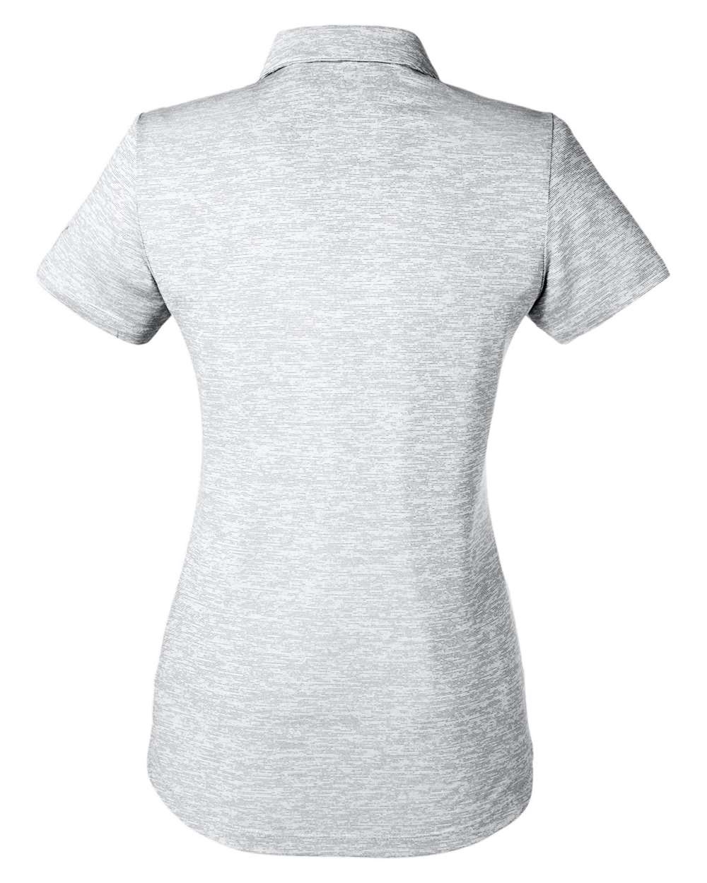 Women's Icon Heather Polo - Back - B17546002 - Bright White