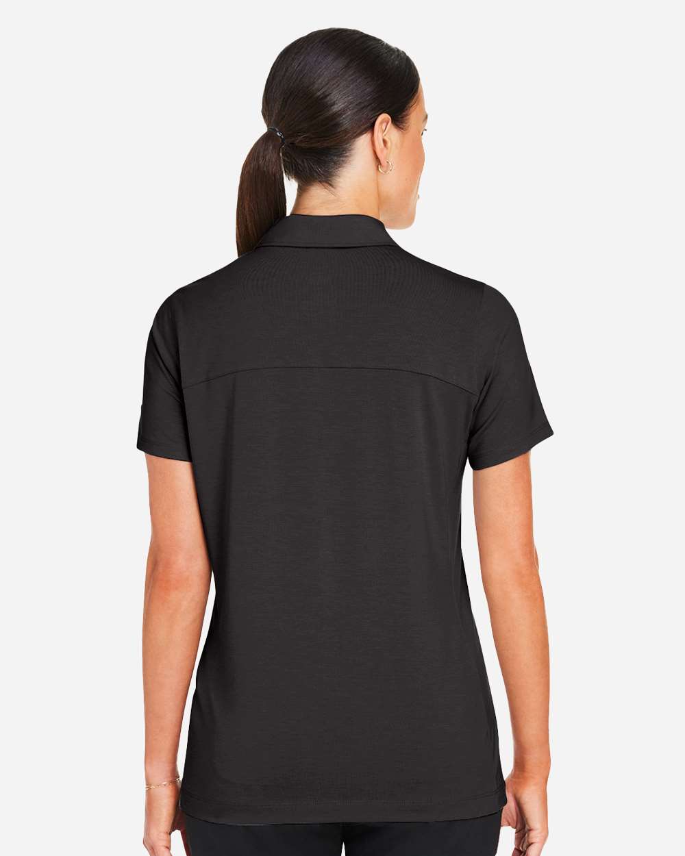 Women's Bandon Polo - OnModelBack - B20746503 - Puma Black