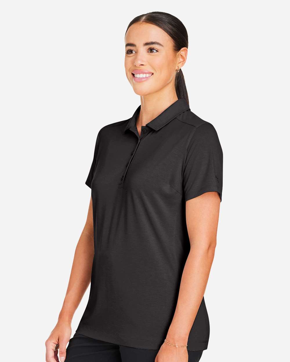 Women's Bandon Polo - OnModelSide - B20746503 - Puma Black