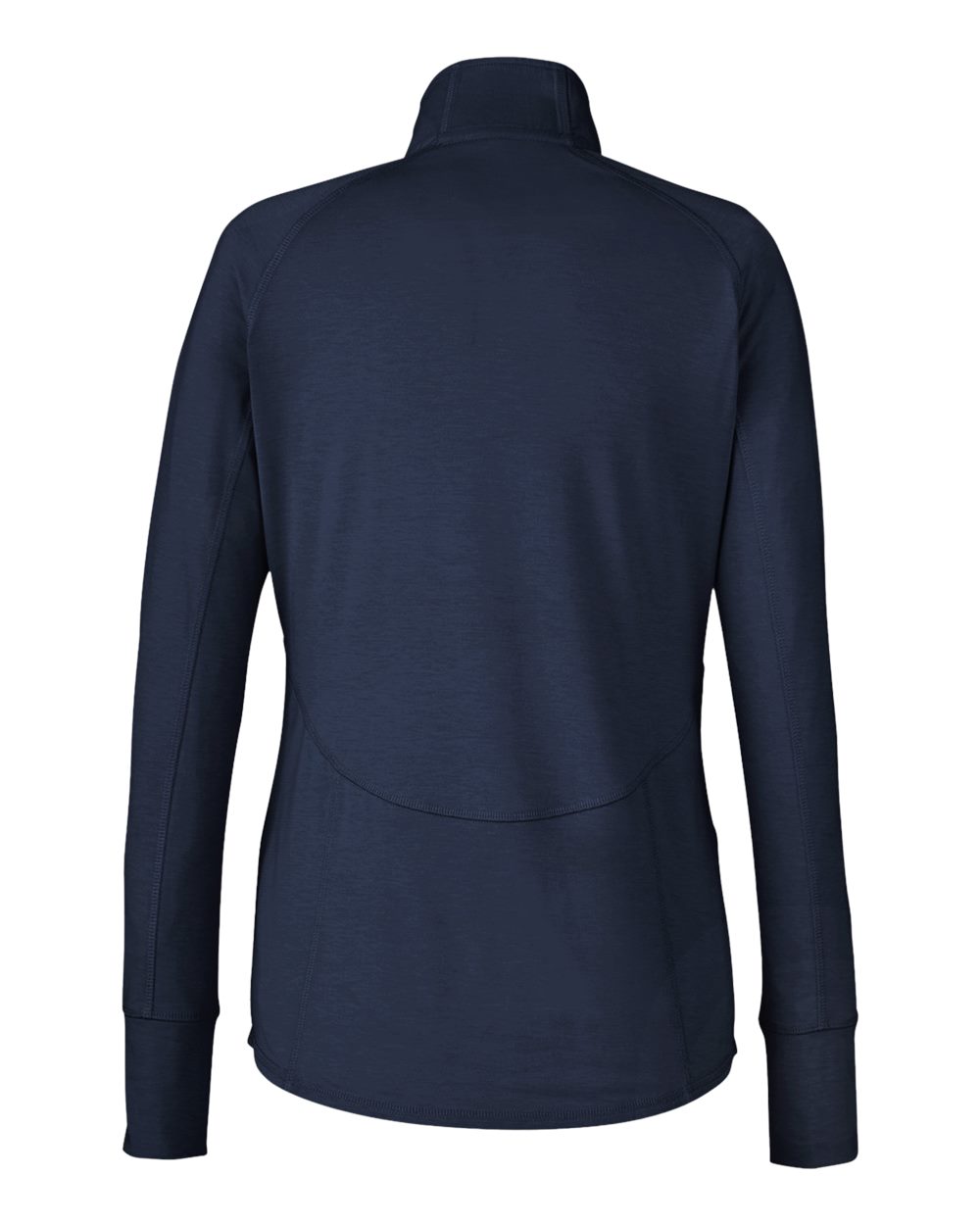 Women's Bandon Quarter-Zip Pullover - Back - B20946113 - Navy Blazer