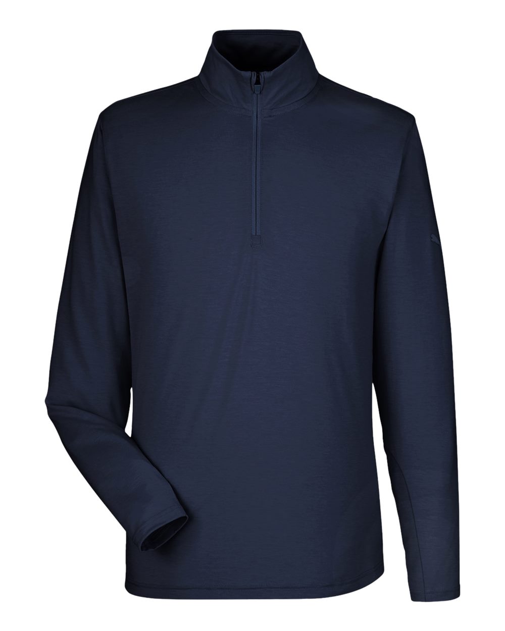 Men's Bandon Quarter-Zip Pullover - Front - B20846113 - Navy Blazer