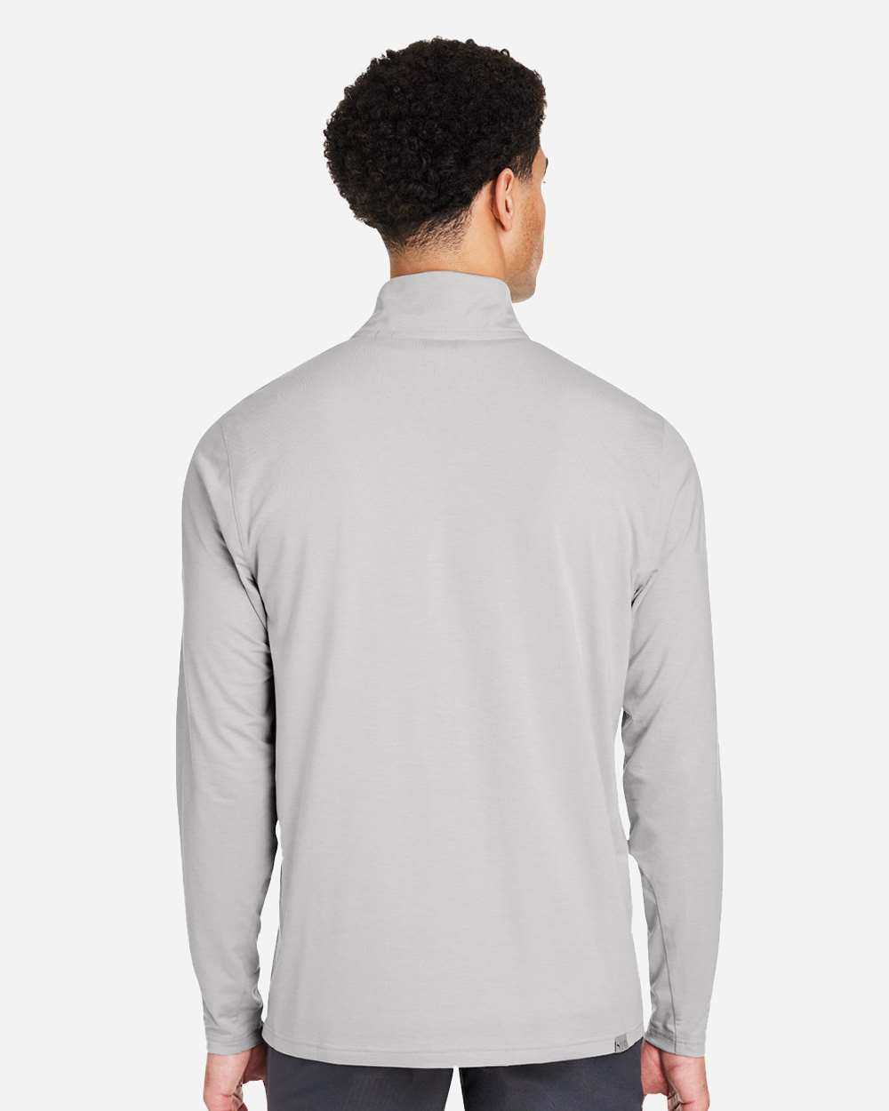 Men's Bandon Quarter-Zip Pullover - OnModelBack - B20846653 - High Rise