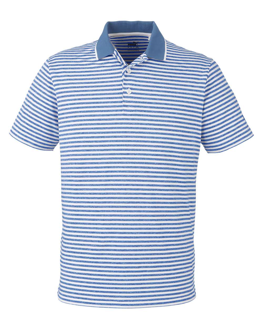 Men's Mattr Feeder Polo - Front - B16146103 - Lake Blue