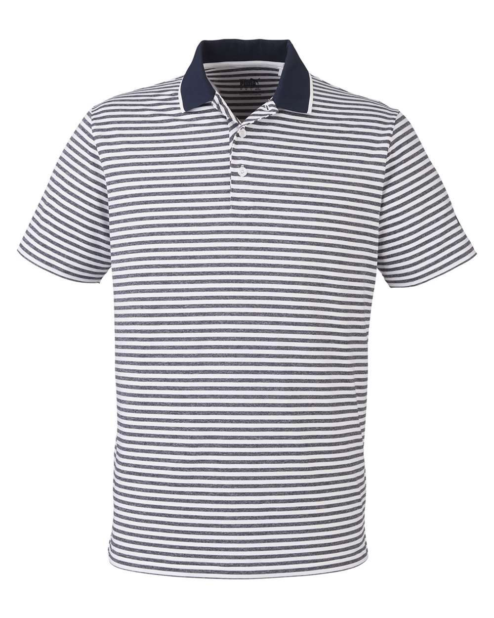 Men's Mattr Feeder Polo - Front - B16146113 - Navy Blazer