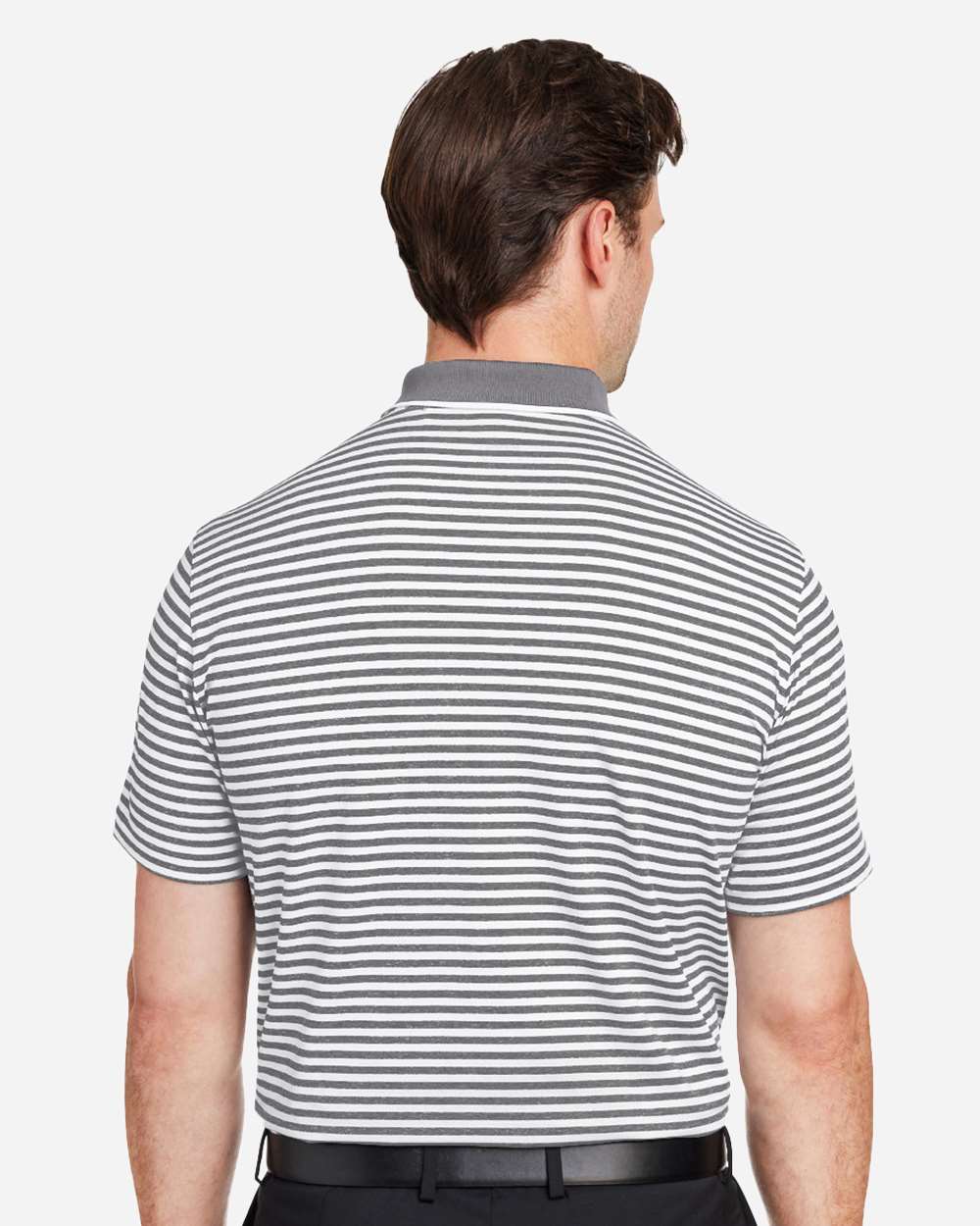 Men's Mattr Feeder Polo - OnModelBack - B16146093 - Quiet Shade
