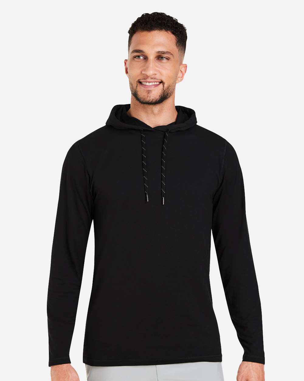 Men's Cloudspun Grylbl Hooded Pullover - OnModelFront - B15346503 - Puma Black