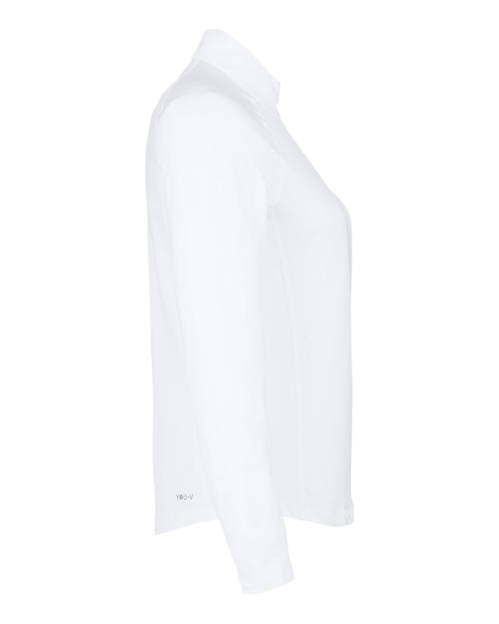 Women's You-V Quarter-Zip Pullover - DirectSide - B19246003 - White Glow