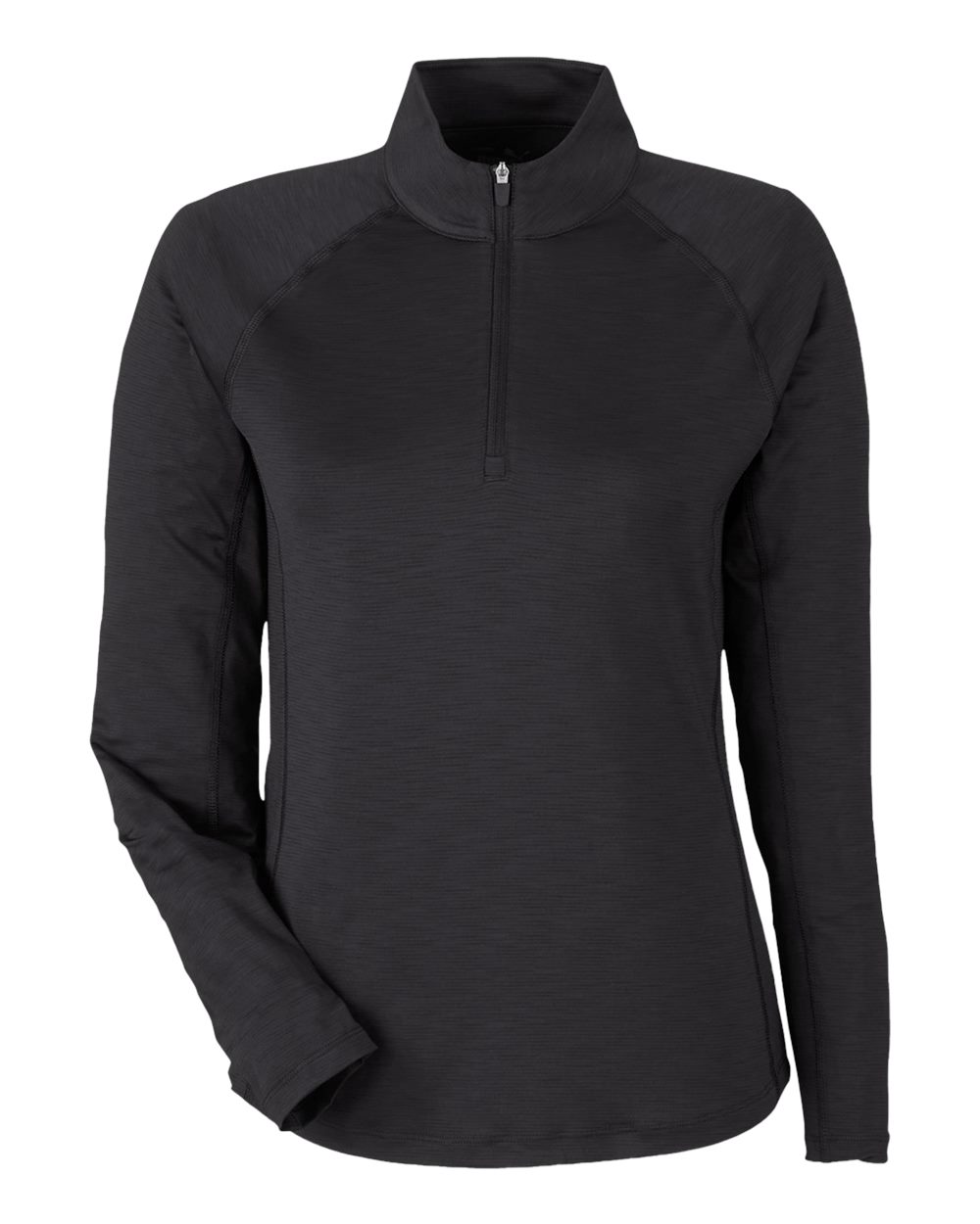 Women's You-V Quarter-Zip Pullover - Front - B19246503 - Puma Black