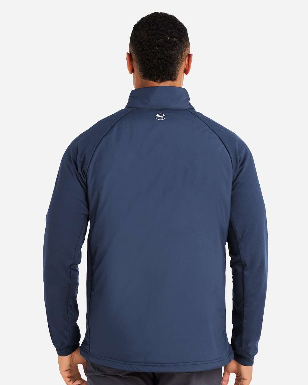 Men's Hielands Jacket - OnModelBack - B19846653 - Deep Navy