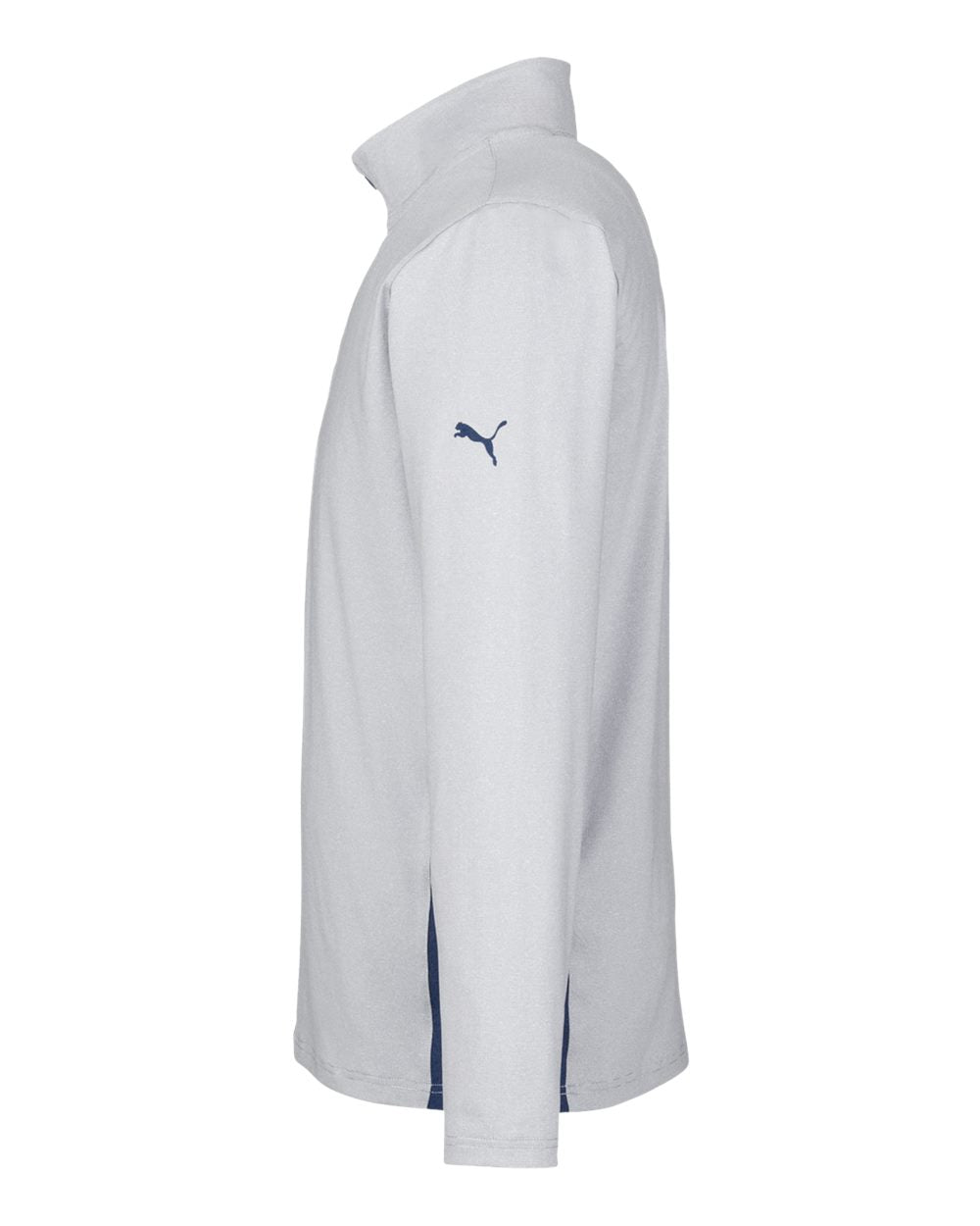 Men's Mesa Stripe Quarter-Zip Pullover - DirectSide - B21046103 - Navy Blazer/ Bright White