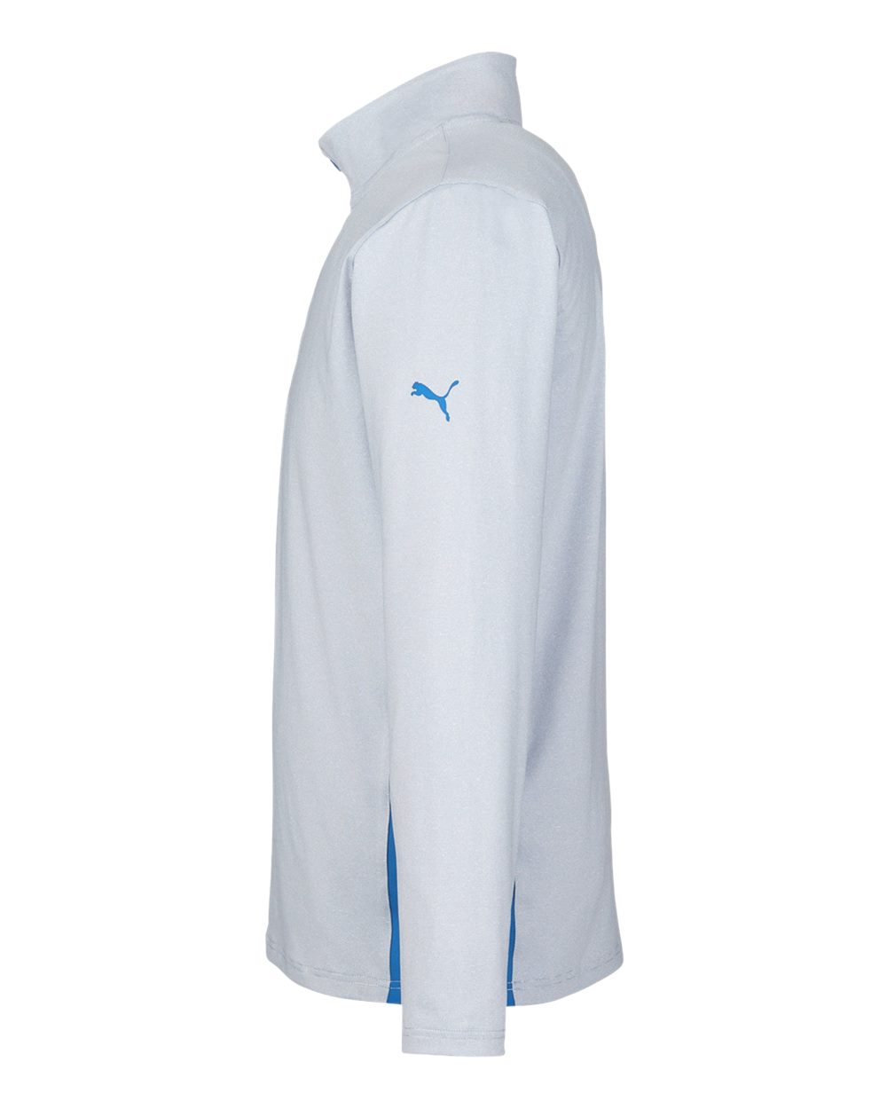 Men's Mesa Stripe Quarter-Zip Pullover - DirectSide - B21046653 - Lake Blue/ Bright White