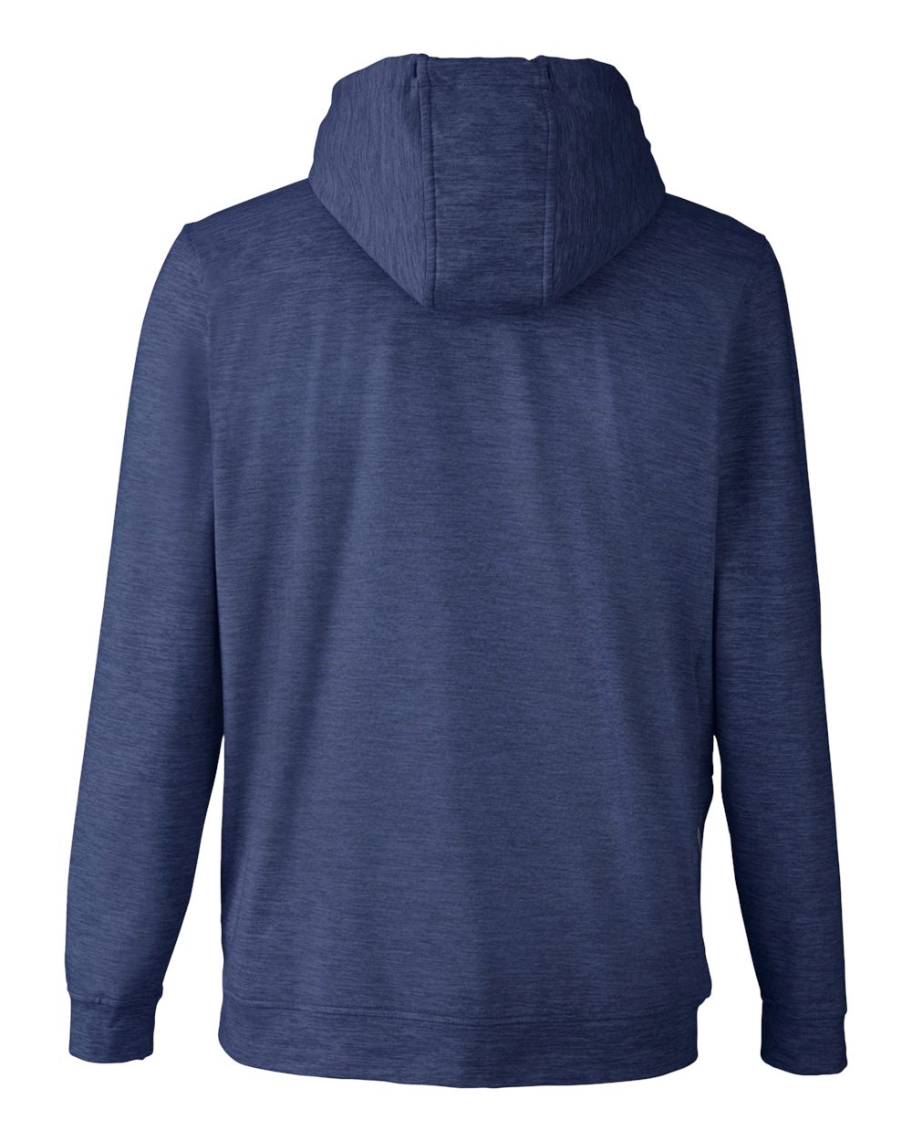 Men's Cloudspun Progress Hooded Sweatshirt - Back - B15846103 - Navy Blazer Heather