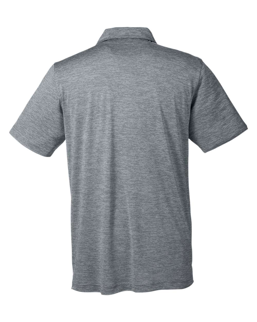 Men's Icon Heather Polo - Back - B17446093 - Quiet Shade