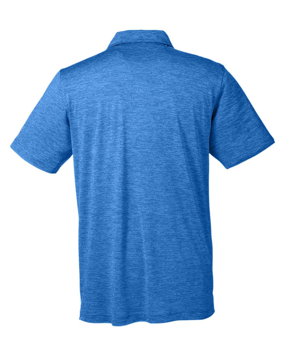 Men's Icon Heather Polo - Back - B17446753 - Lapis Blue