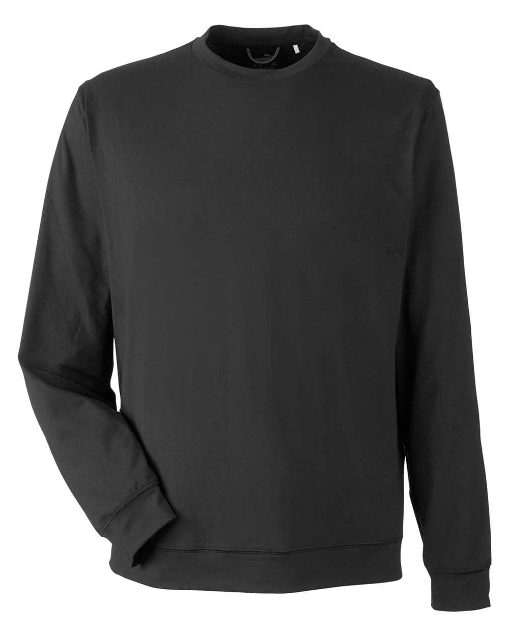Men's Cloudspun Crewneck Sweatshirt - Front - B15946503 - Puma Black