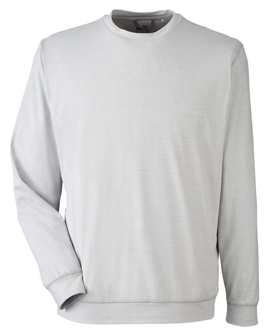 Men's Cloudspun Crewneck Sweatshirt - Front - B15946653 - High Rise Heather