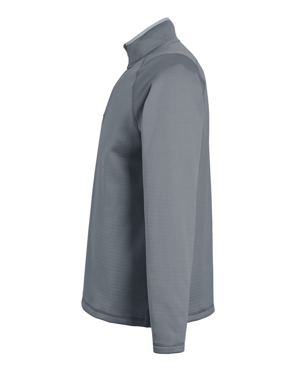 Men's Waffle Fleece Quarter-Zip Pullover - DirectSide - B19646253 - Slate Sky