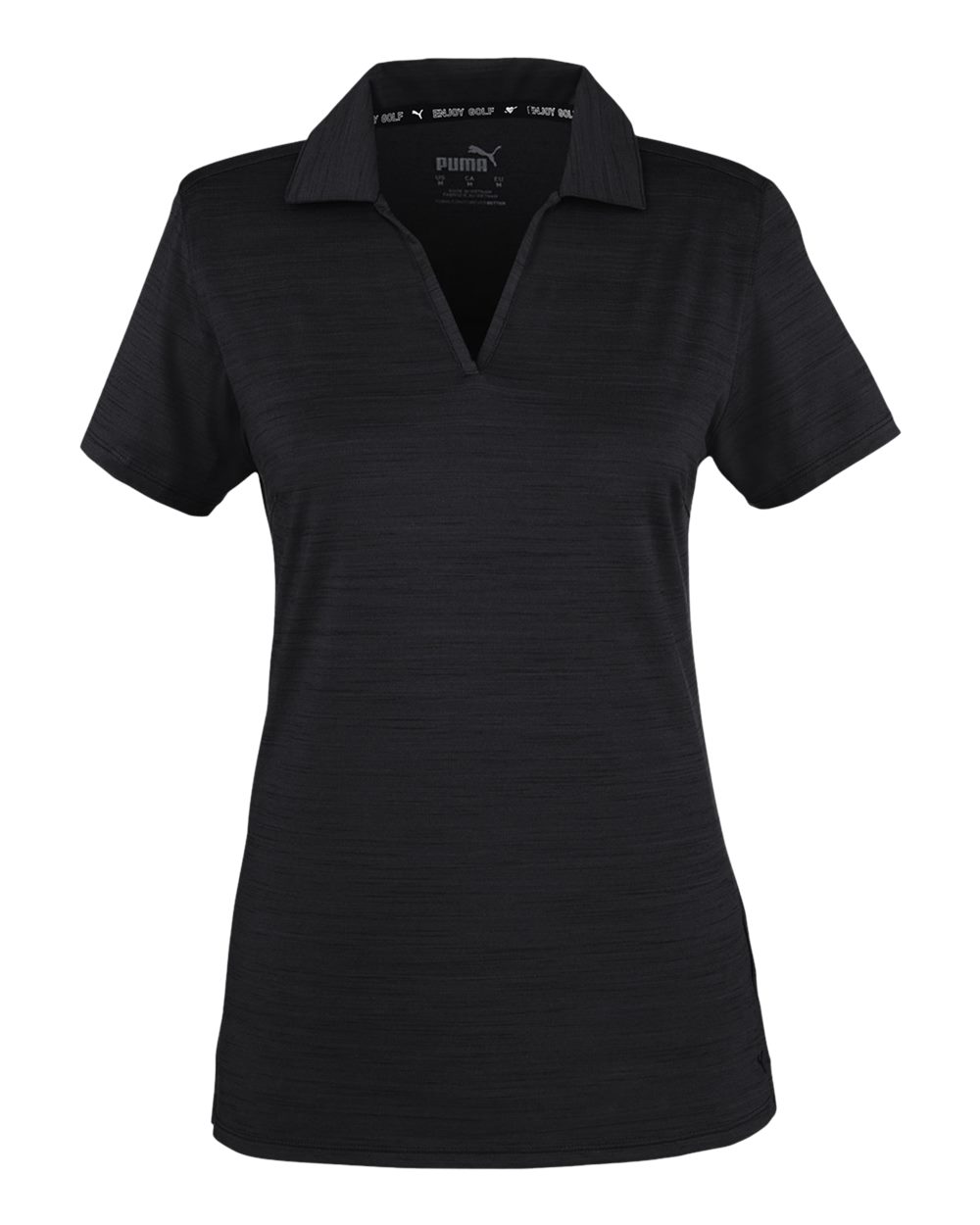 Women's Cloudspun Coast Polo - Front - B15646503 - Puma Black Heather